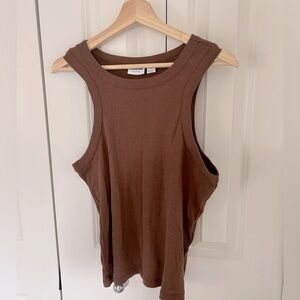 ❤️4 for $25❤️ Brown noisy may tank top size‎ XL
